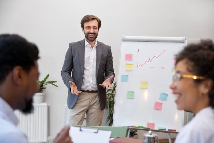 Un formateur en coaching professionnel