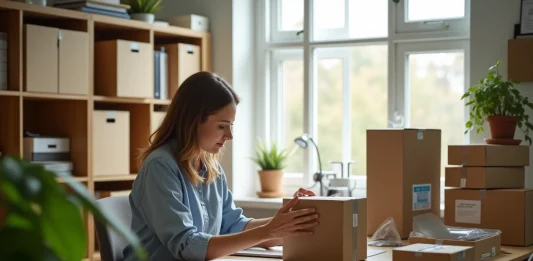 Travailler chez soi en emballage : les secrets d’une organisation optimale